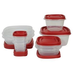 Product description page - Rubbermaid® 18pc Food Storage Container Set Red