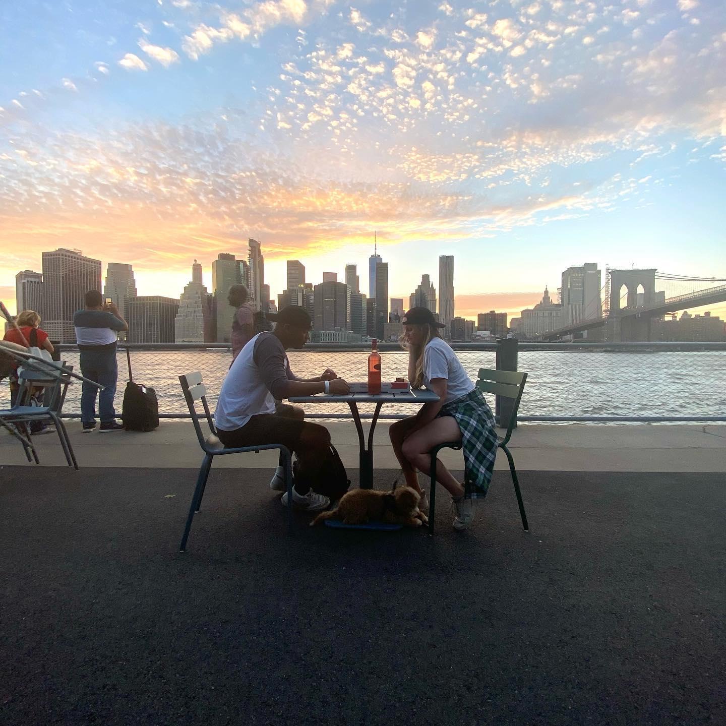 One of our last nights in NYC.