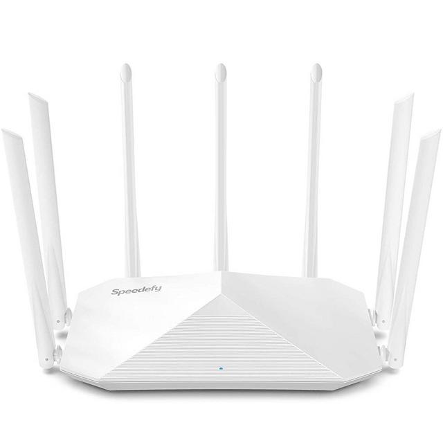 Gigabit WiFi Router, Dual Band Smart Wireless Router, Speedefy AC2100 4x4 MU-MIMO & 7 External Antennas for Strong Signal and High Speed, Parental Control, Guest Network, Easy Setup (Model K7W)