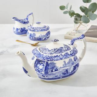 Blue Italian Teapot