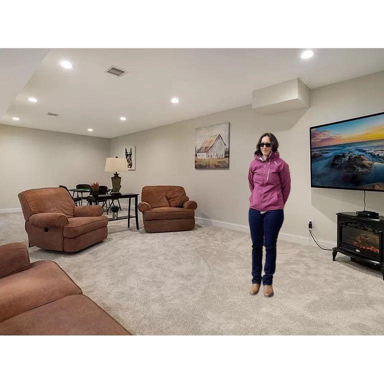 You'll need a jacket here bc basements are cold