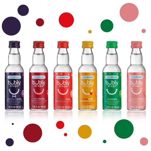 SodaStream 6ct bubly Drops - Variety Pack