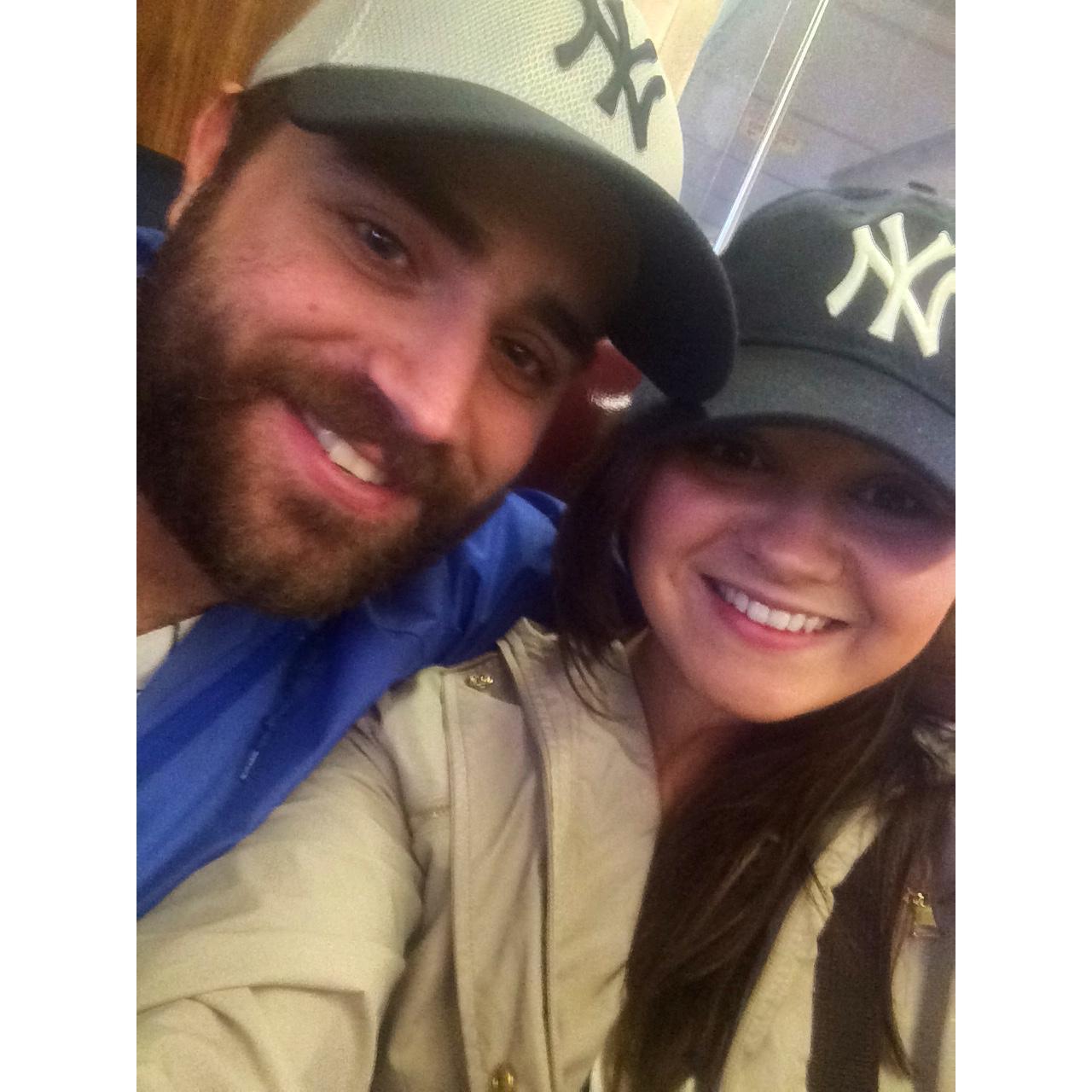 Our first Yankee Game together!