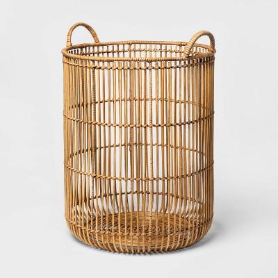 Round Rattan Decorative Baskets Natural - Project 62™