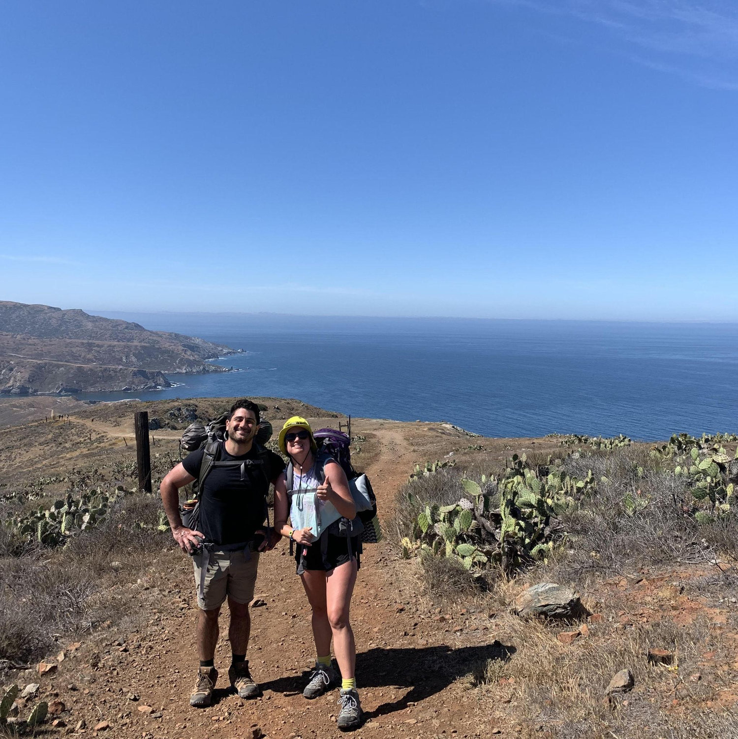 Backpacking on Catalina