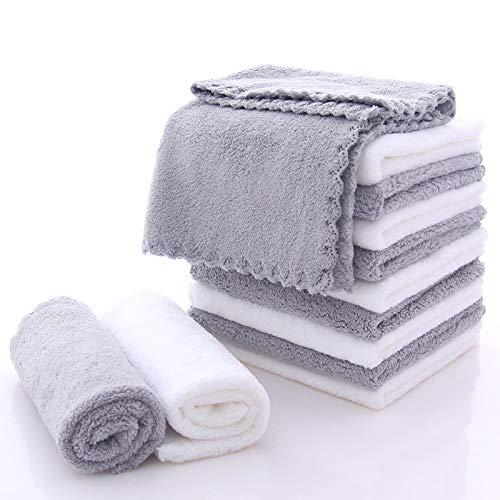 Microfiber Facial Cloths Fast Drying Washcloth 12 pack