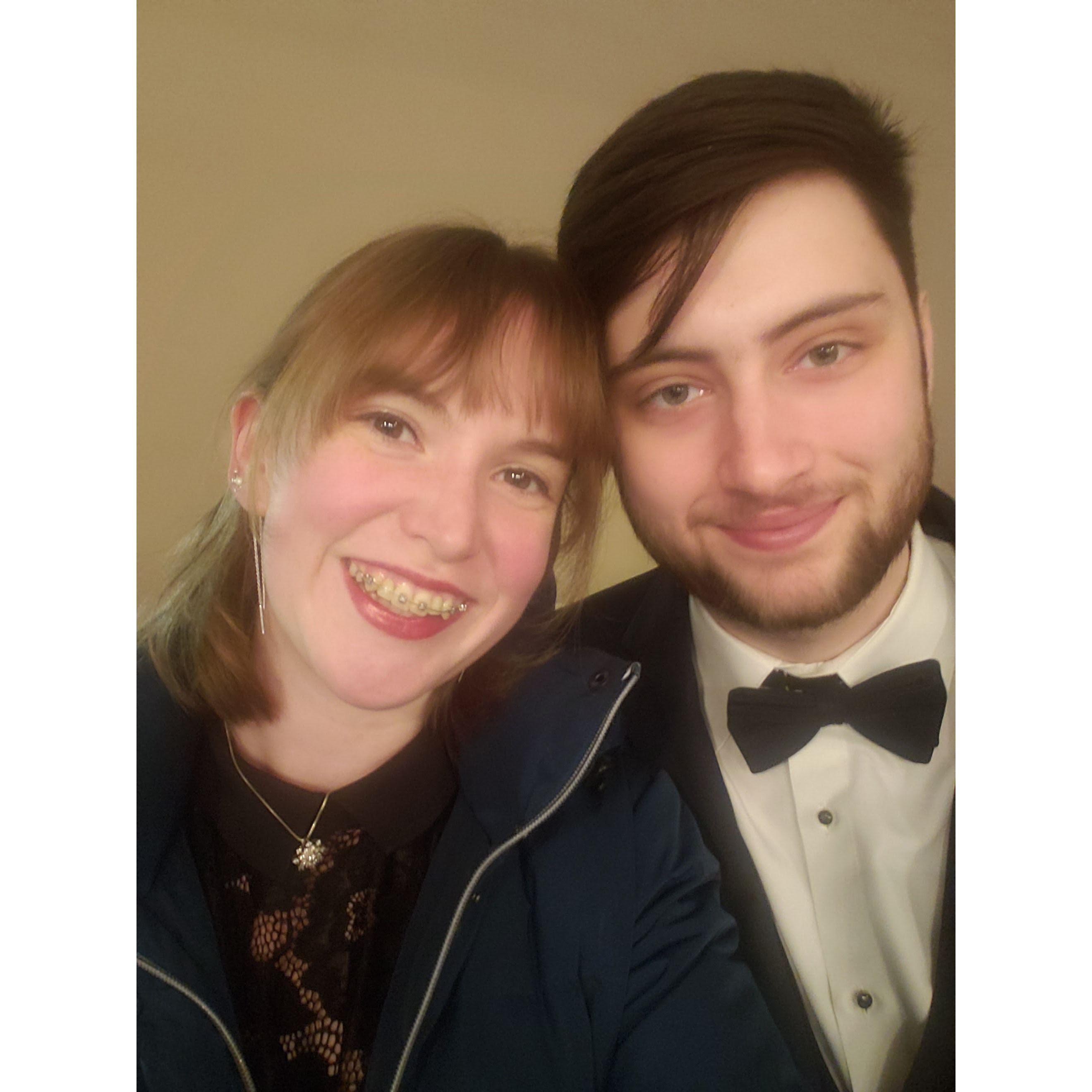 Going to the wedding of our amazing friends Jimmy and Hailee December 2019
