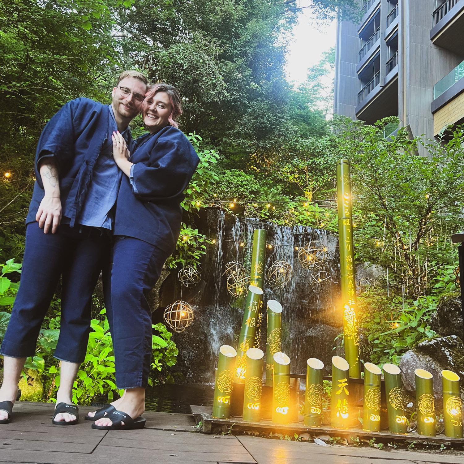 Our proposal in Hakone, Japan!