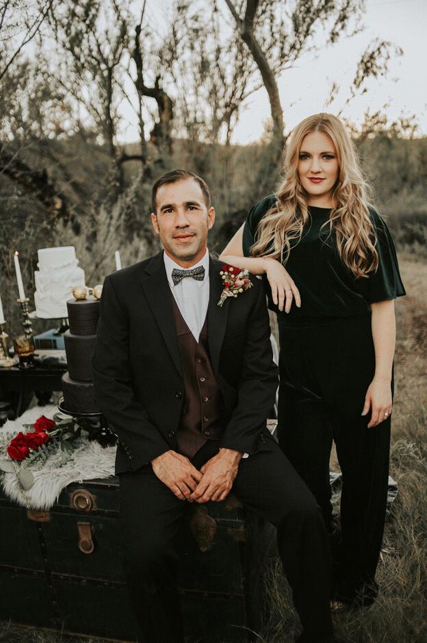 A Harry Potter styled engagement shoot.