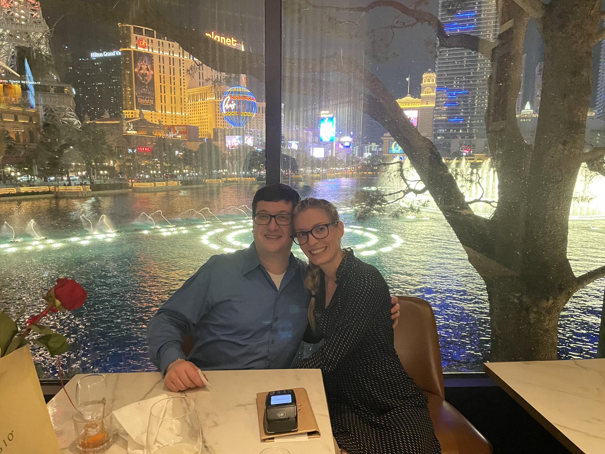 Vegas Mini-moon! Dinner at Spago.