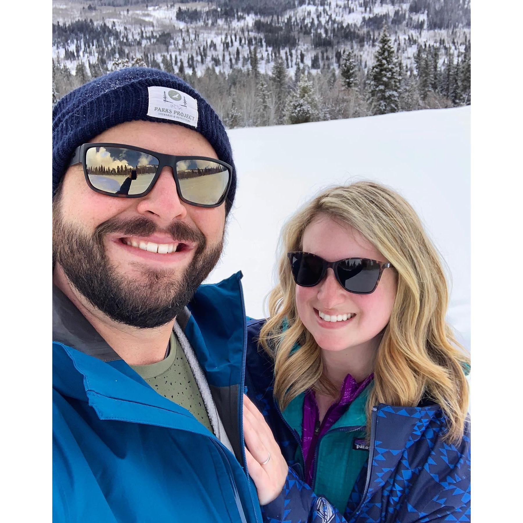 We're ENGAGED!!
