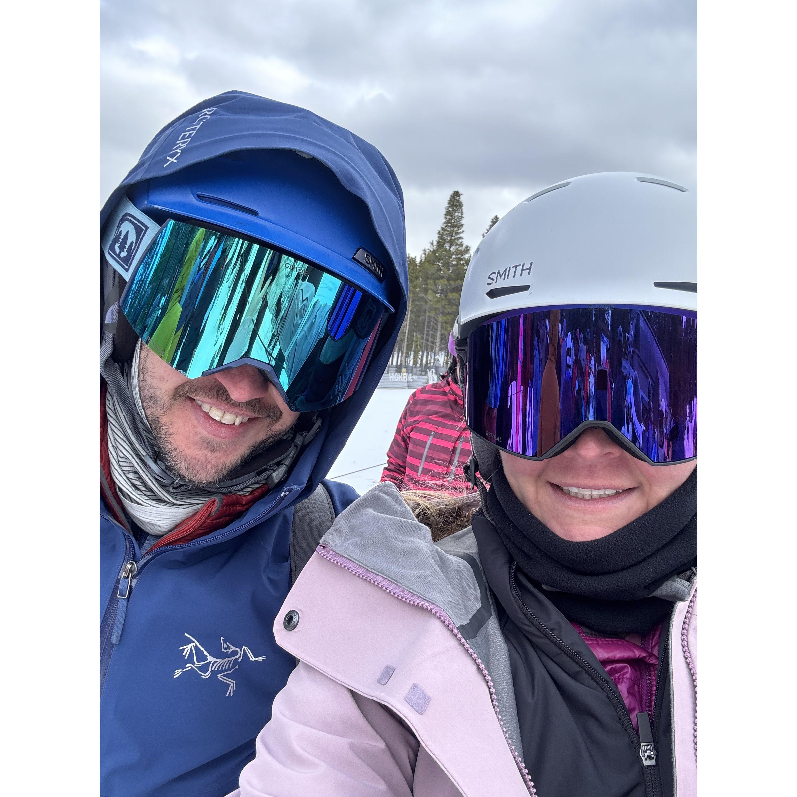 first ski day of 2025!