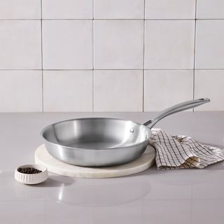 Essential Stainless Steel Frying Pan