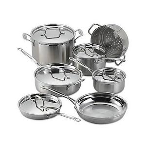 Cuisinart® MultiClad Pro Stainless Steel 12-Piece Cookware Set