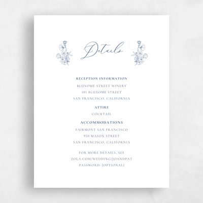 White Floral Wedding Enclosure - Abelli