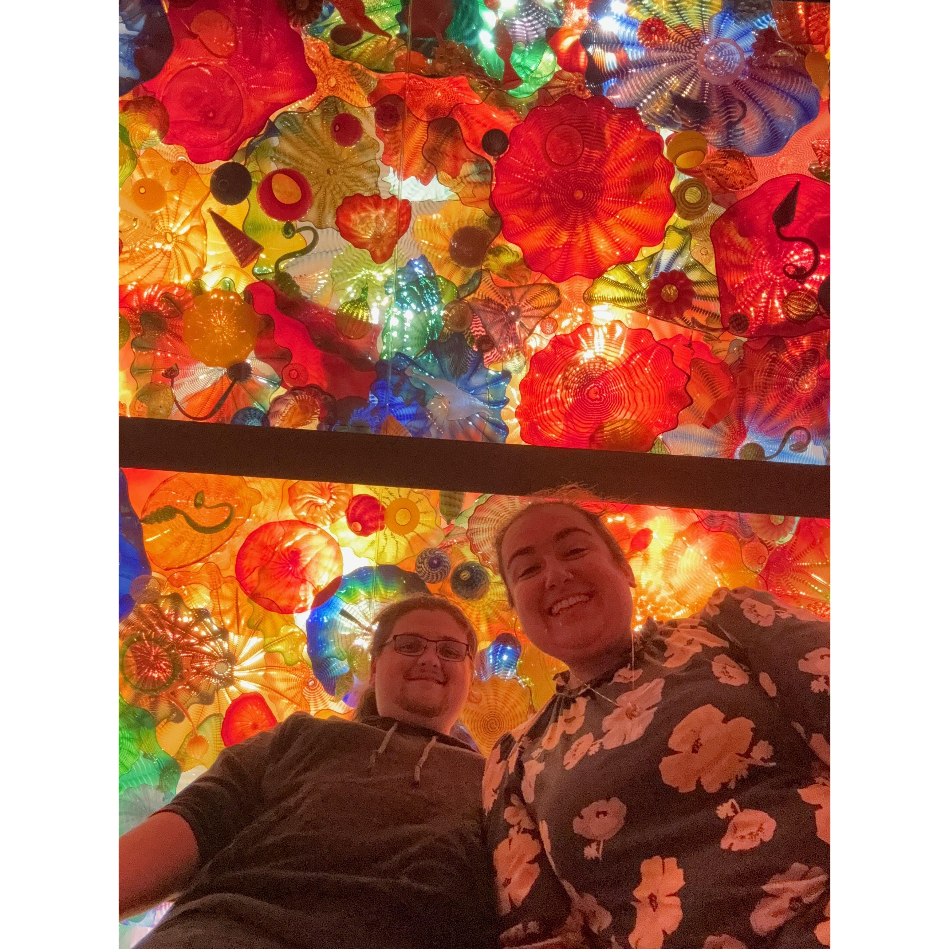 Glass museum in Seattle