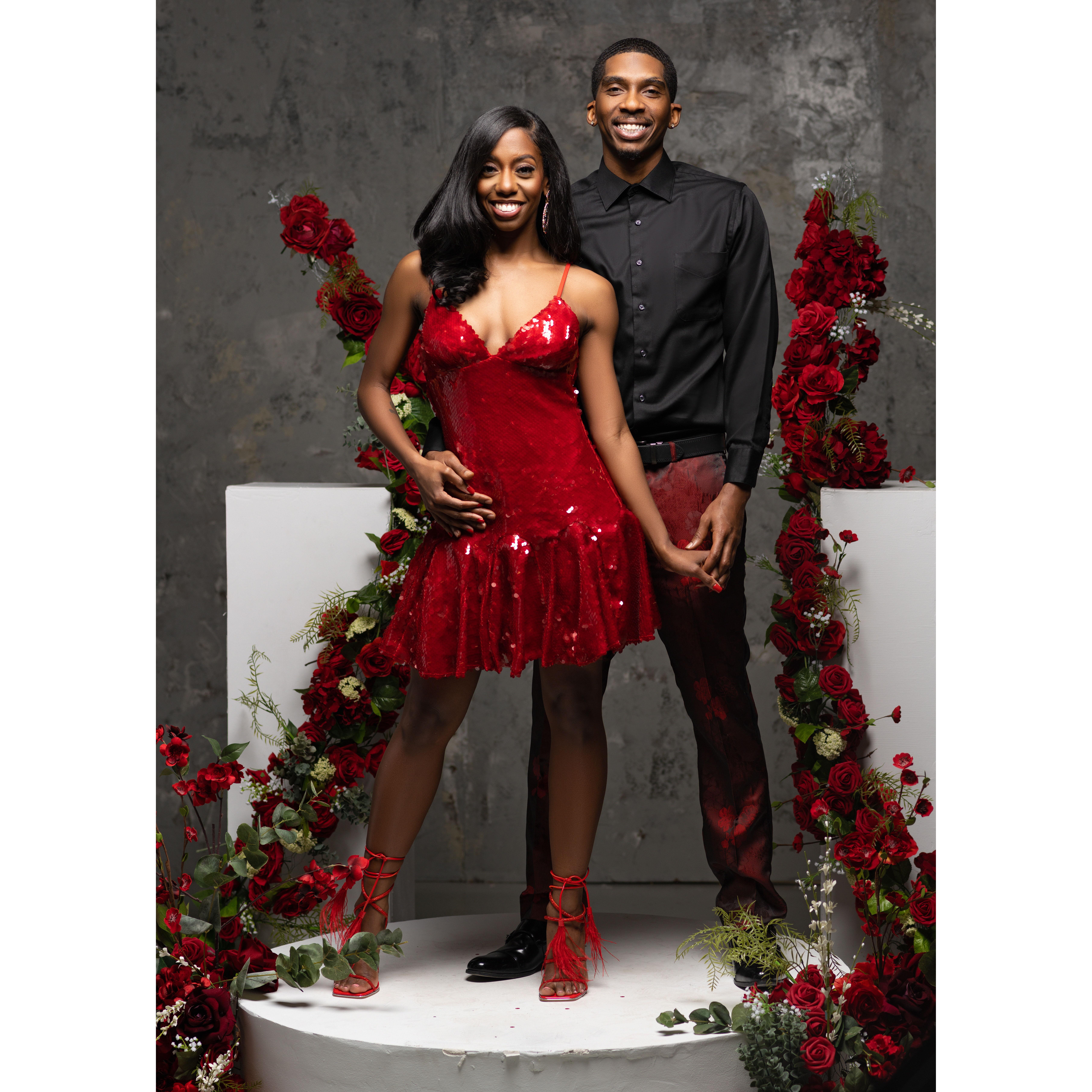 One of our favorite pictures from our Valentines day 2023 photoshoot.