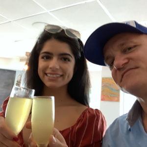 Champagne Toast Day 2 in Ibiza