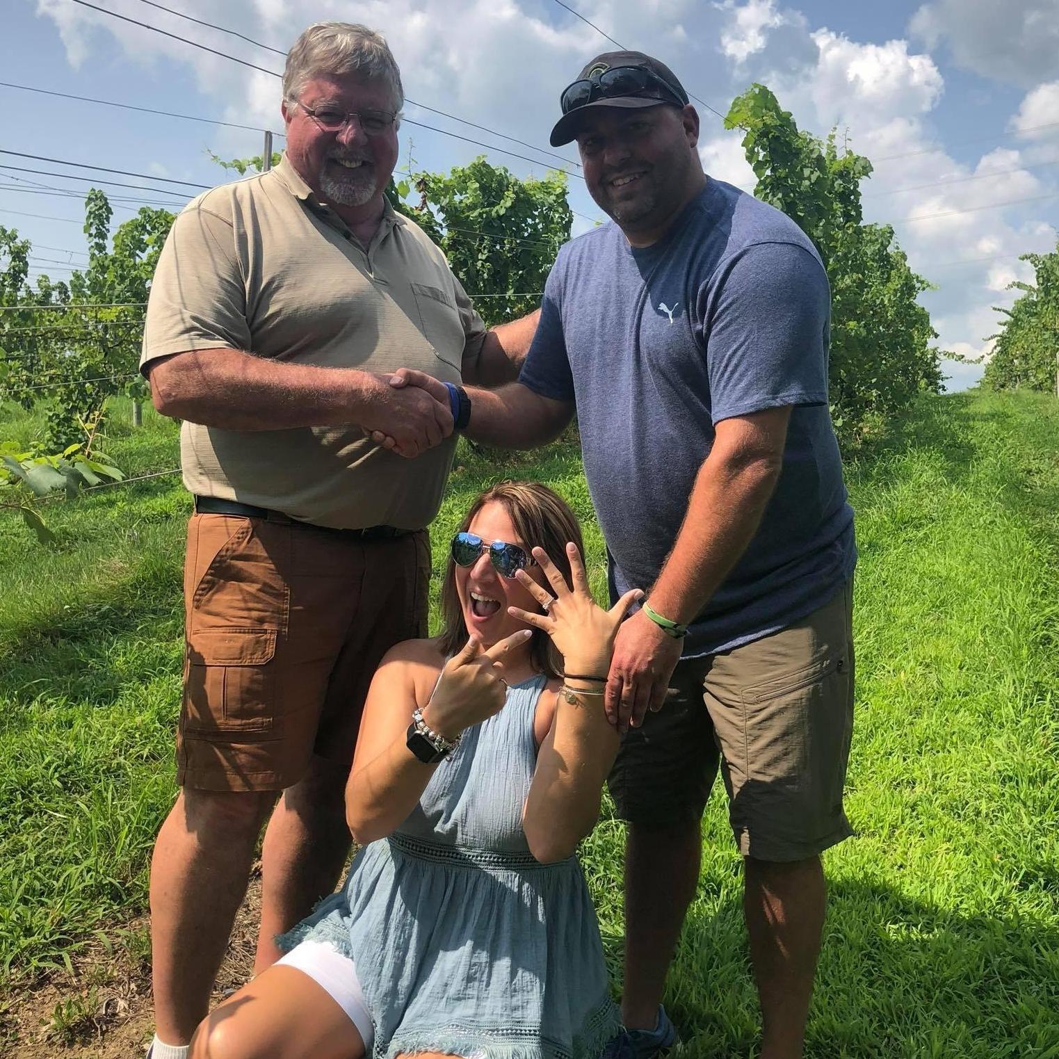 I said "yes" and dad approves!