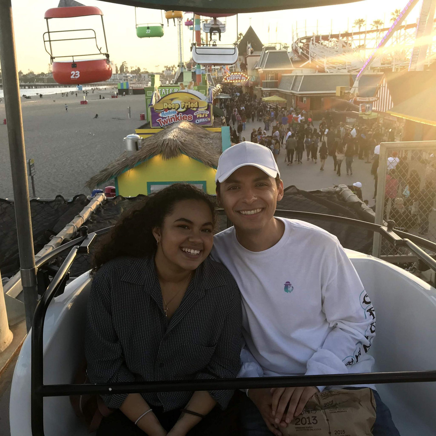 Our first date!