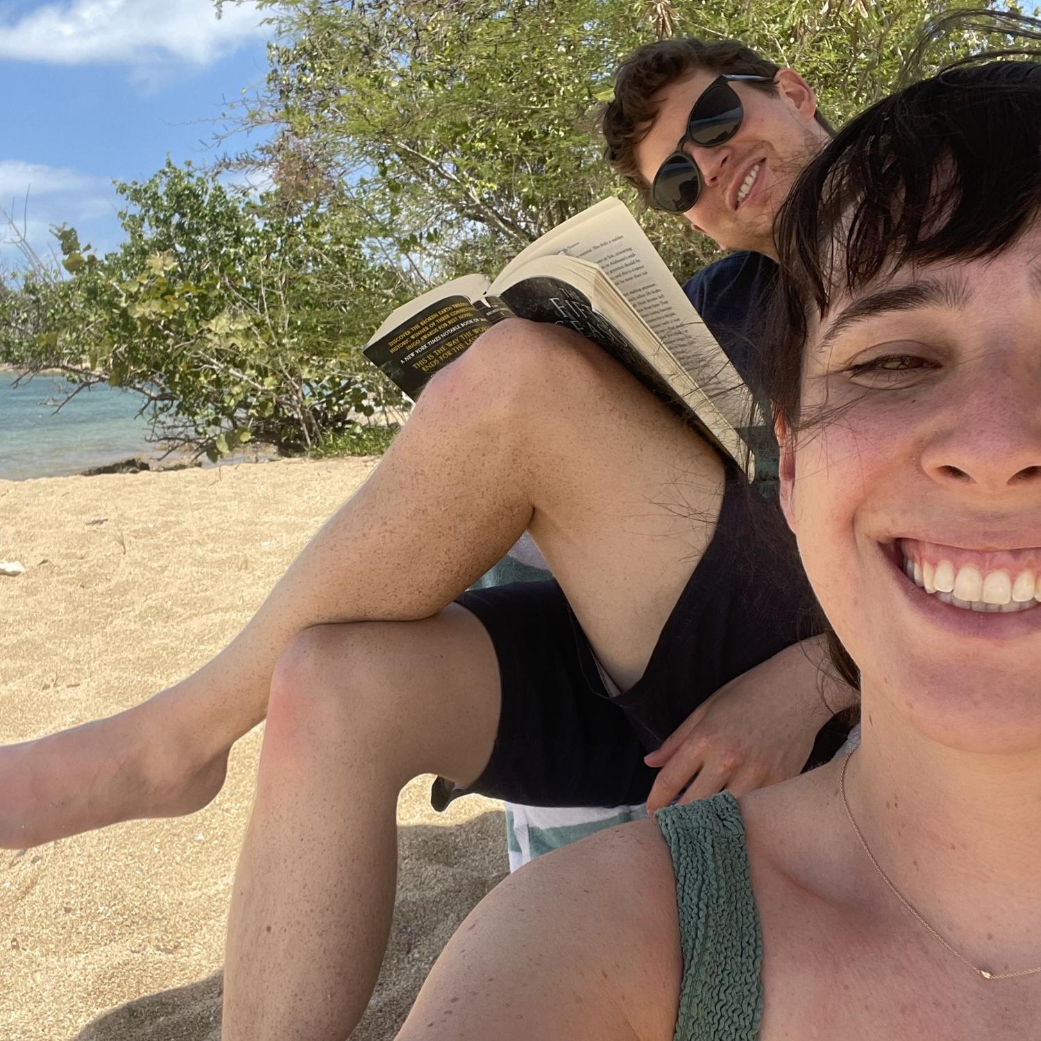 Relaxing in Vieques