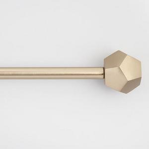 Prism Finial Drapery Rods - 44"-108"