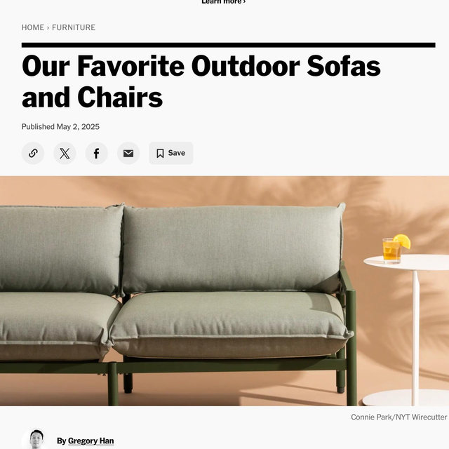 Outdoor Furniture Fund