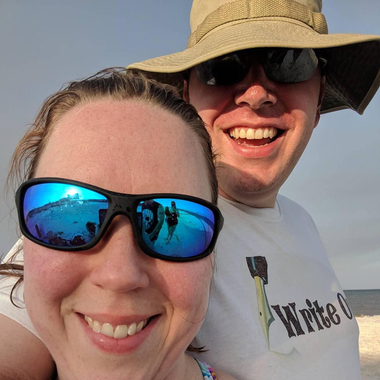 Brent's first time to St. George's Island - July 2018