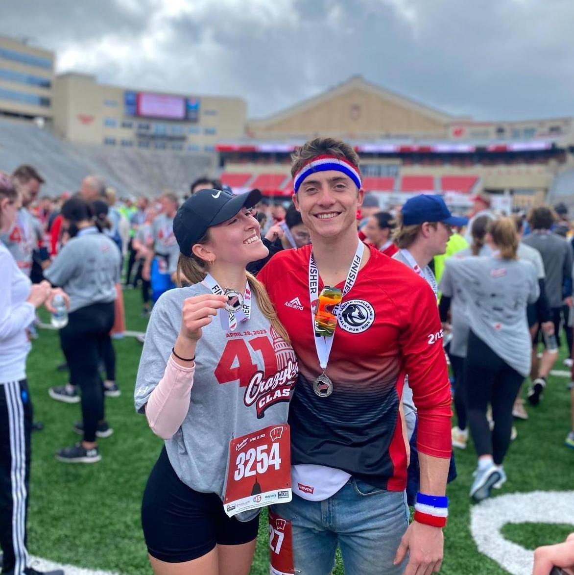 Our 1st race run together