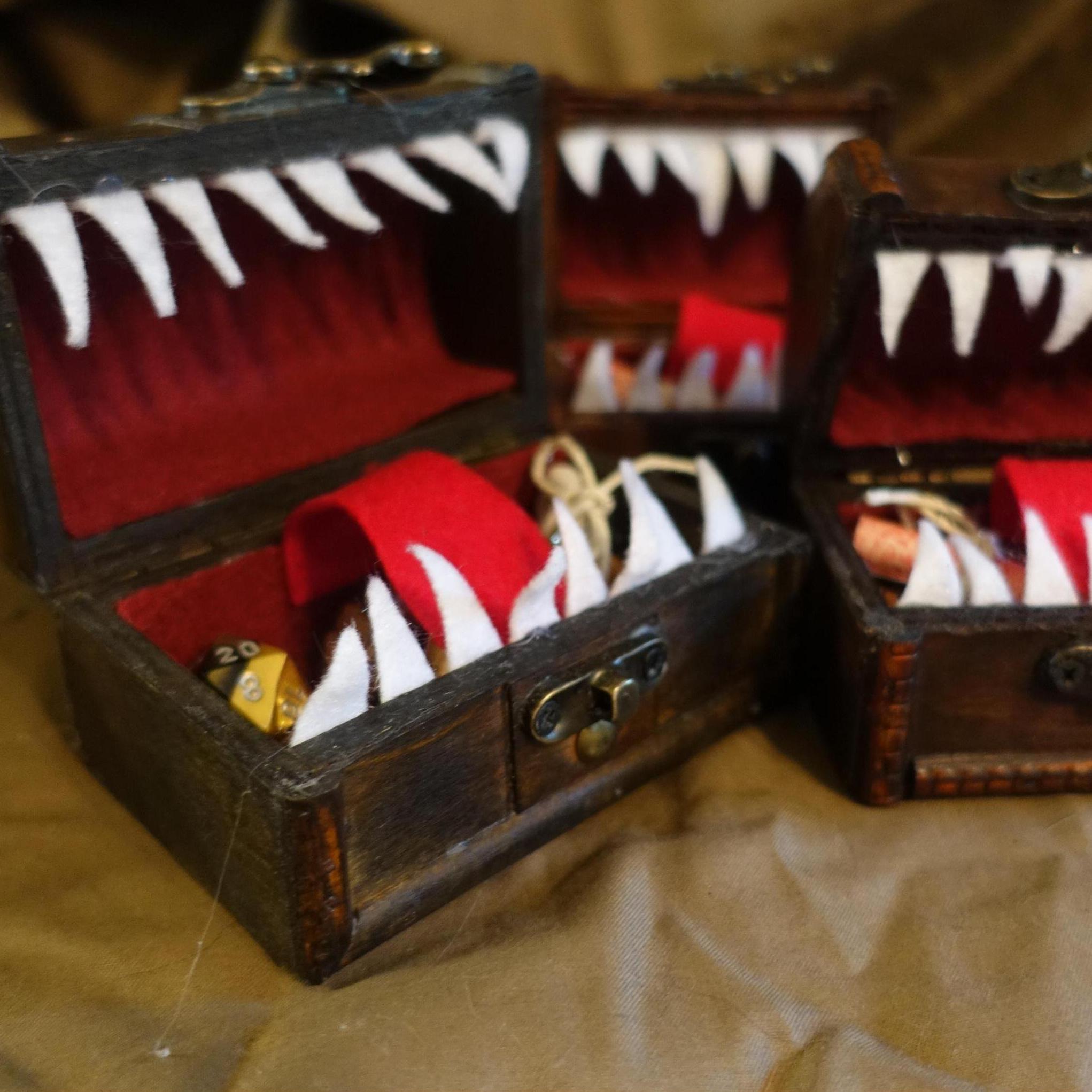 Groomsman game themed "Mimic" proposal boxes!