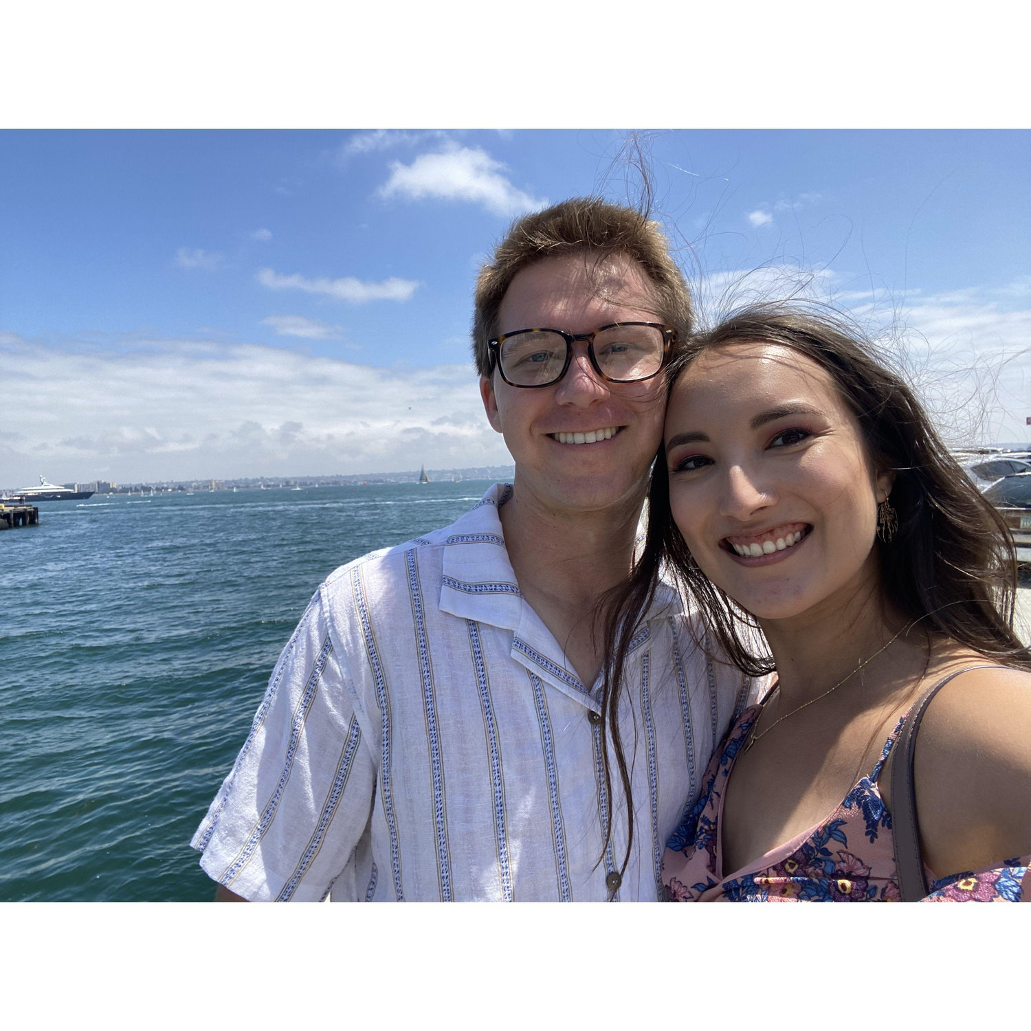 1st Anniversary brunch on a boat