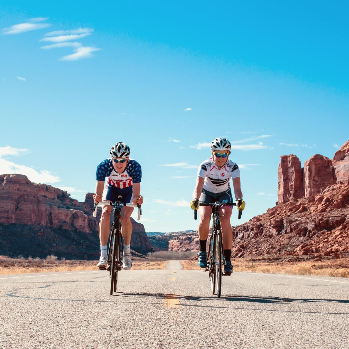 February 2015
Century road ride in Moab Utah