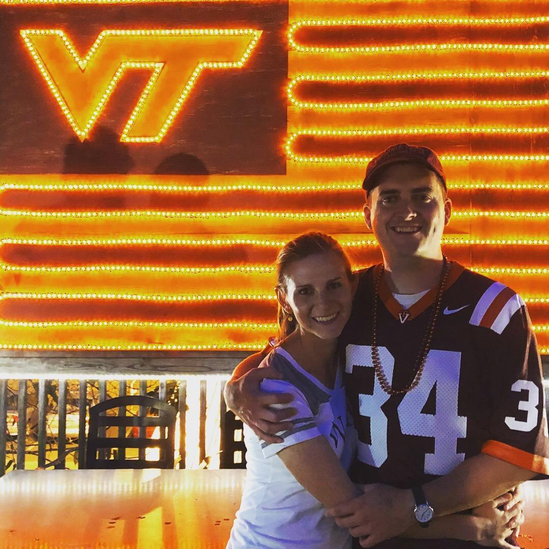 Though Stephanie's school lost the game, she ended up liking Blacksburg alright!