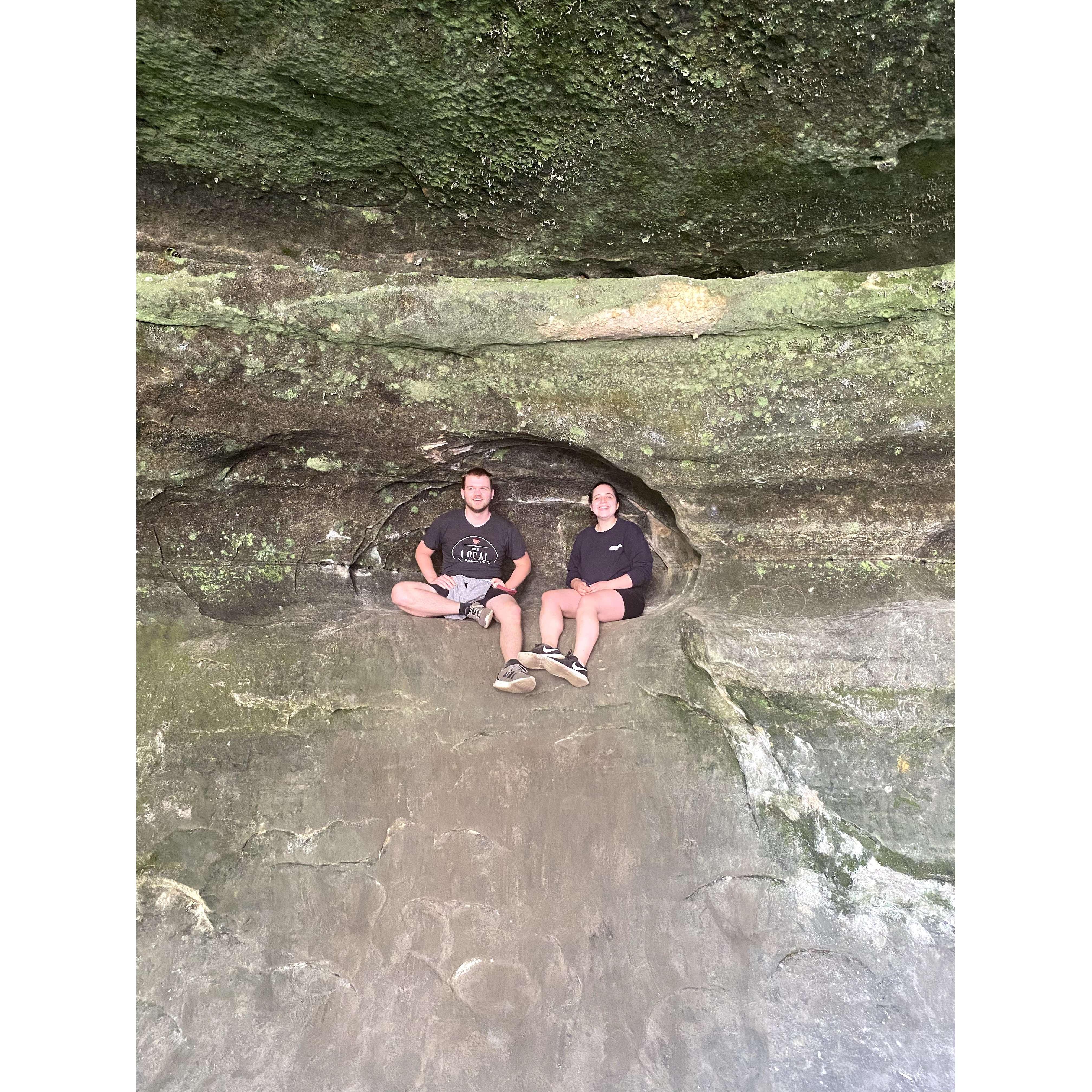 All alone at Starved Rock