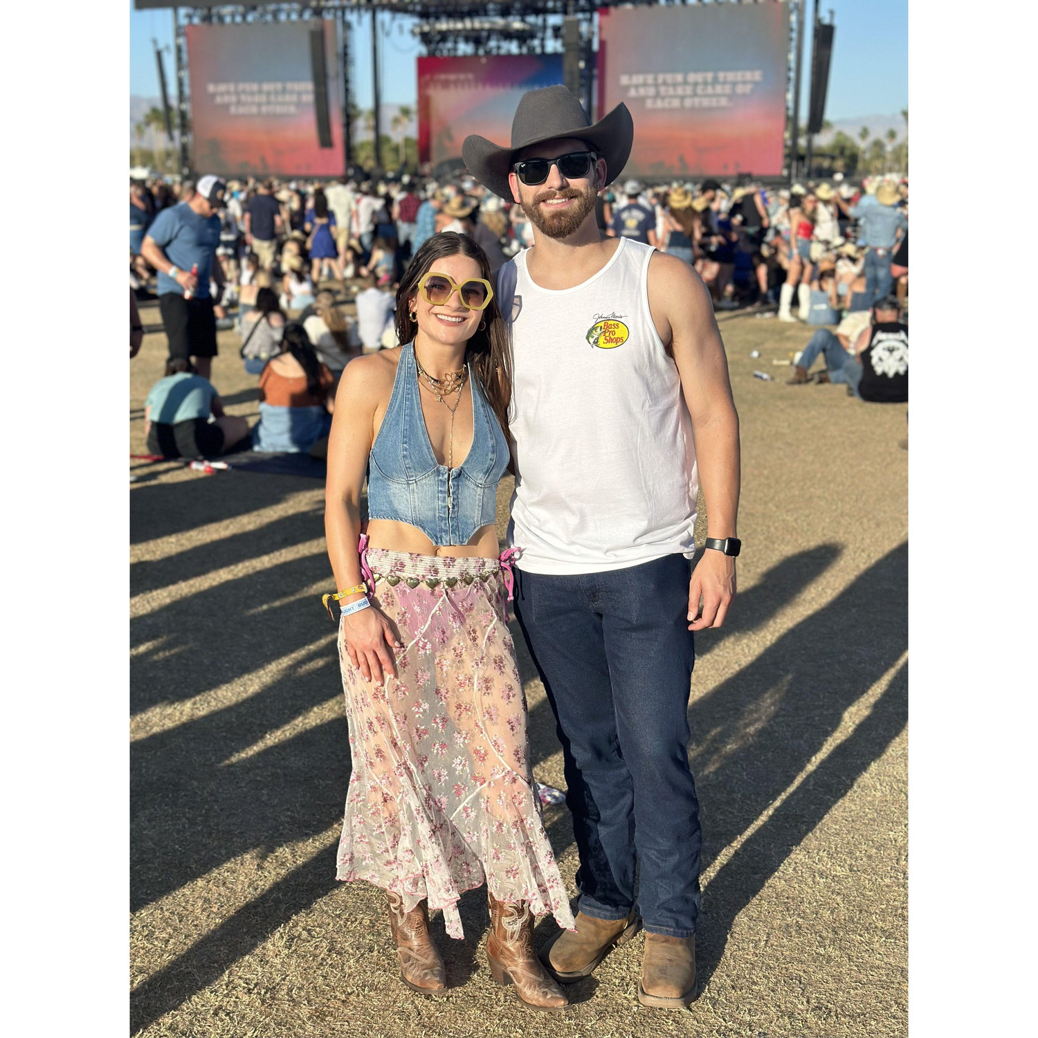 Stagecoach Day 2! Willie Nelson live!