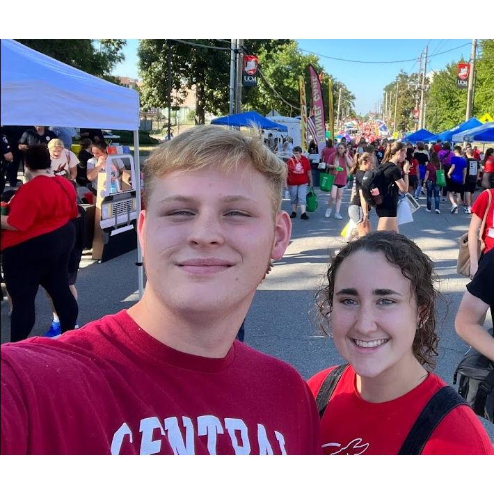 Embarking on college together at University of Central Missouri!