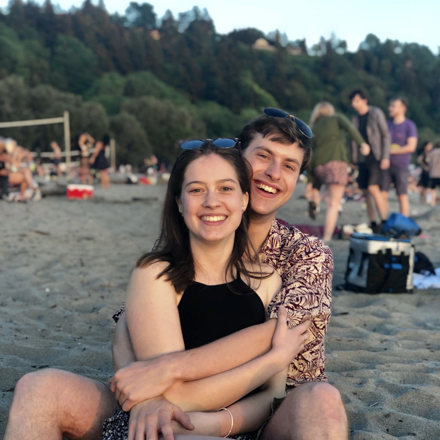 Proof that we finally made it to the beach