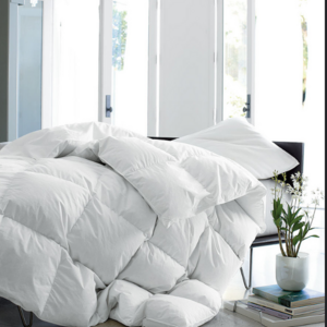 Premium 700 Baffle Box Heavy Weight White Down Comforter (Level 4)