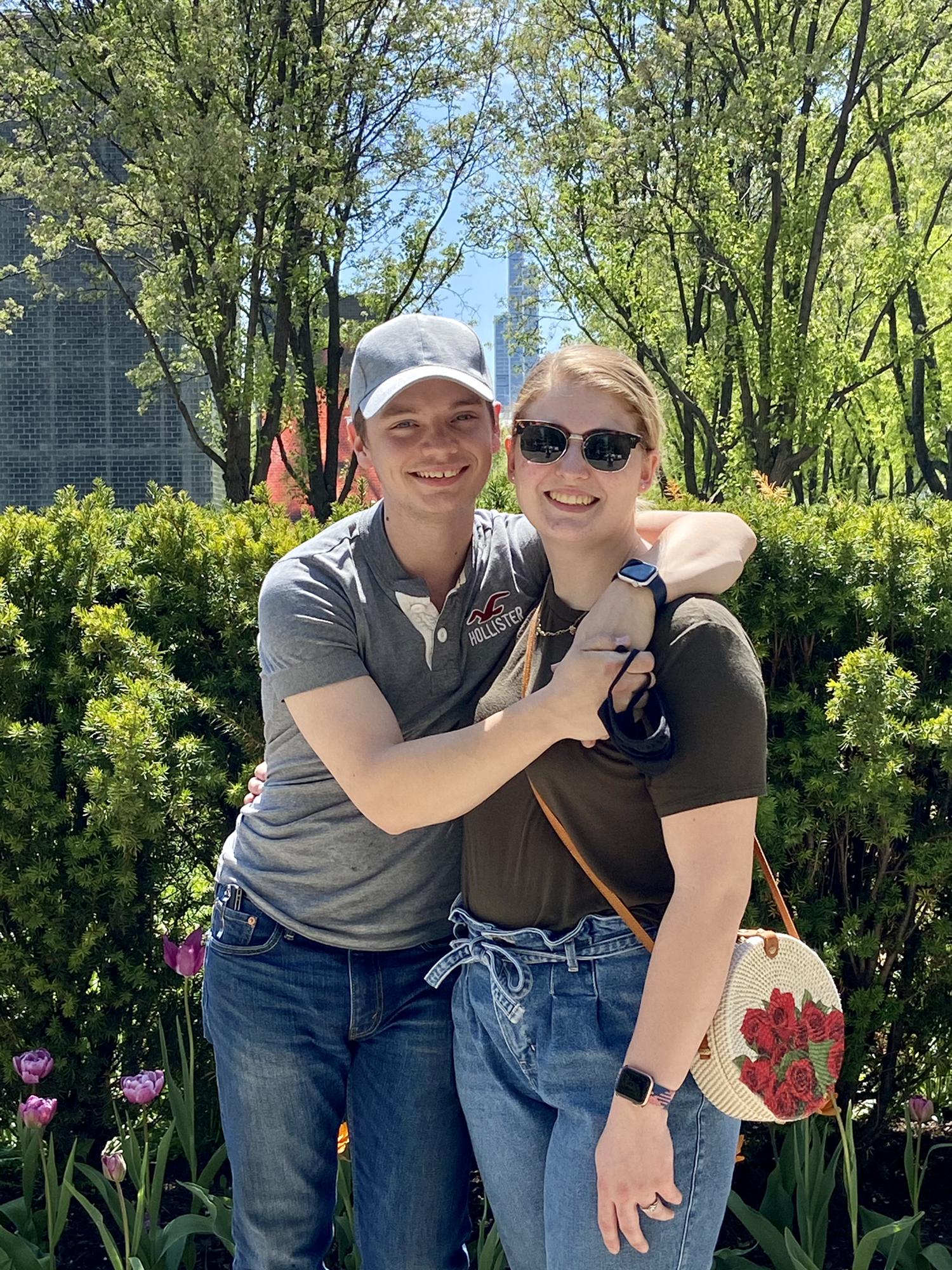 Grace's 22nd birthday trip in Chicago.