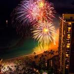 Fireworks at Hilton Hawaiian Village
