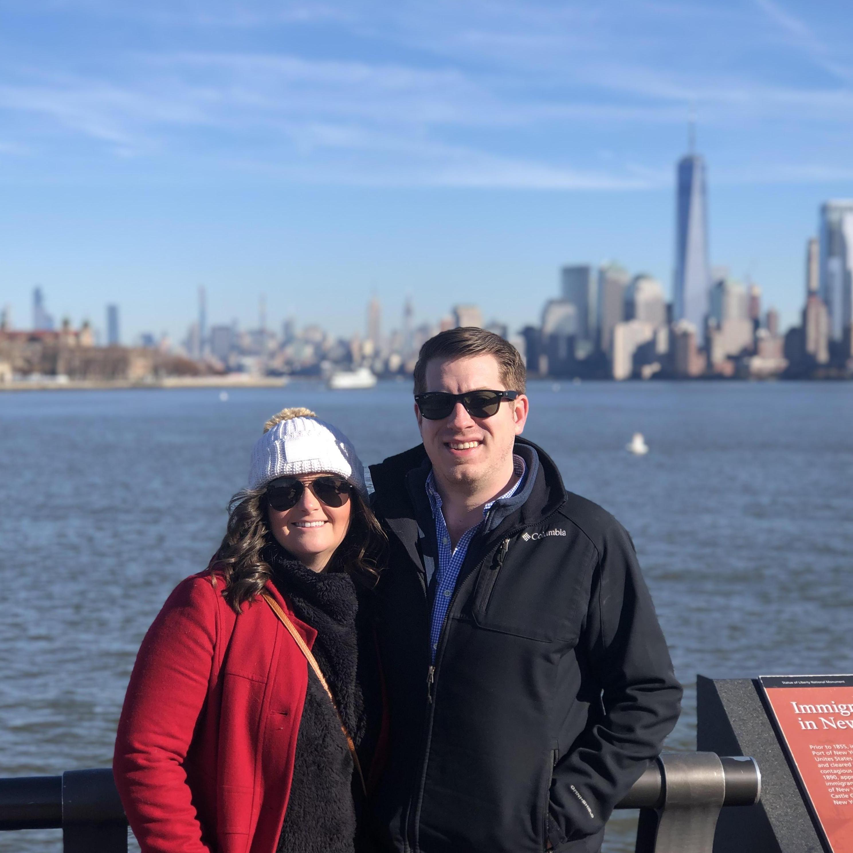 Playing tourists in New York!