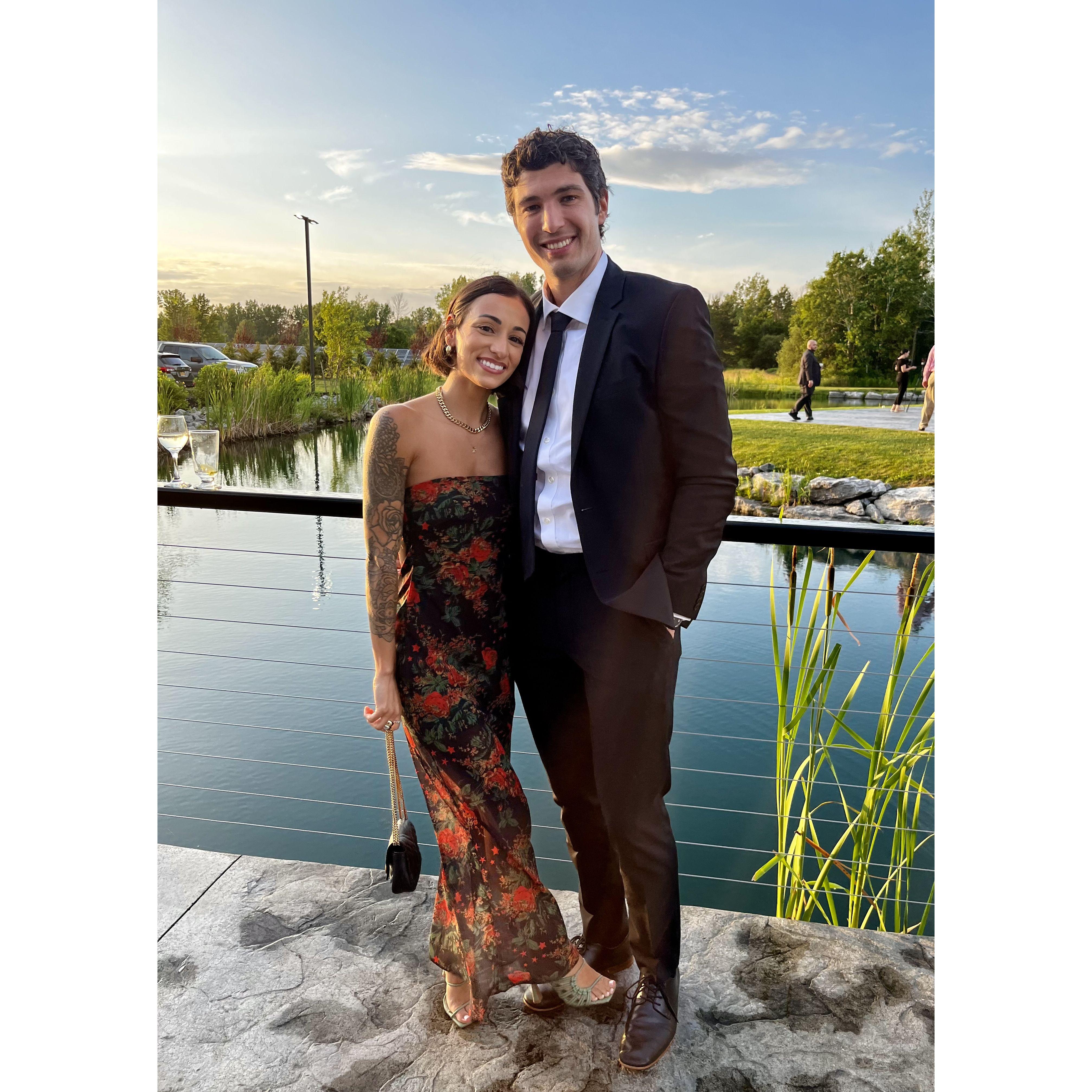 Just days before our engagement .. The FitzMorris Wedding!