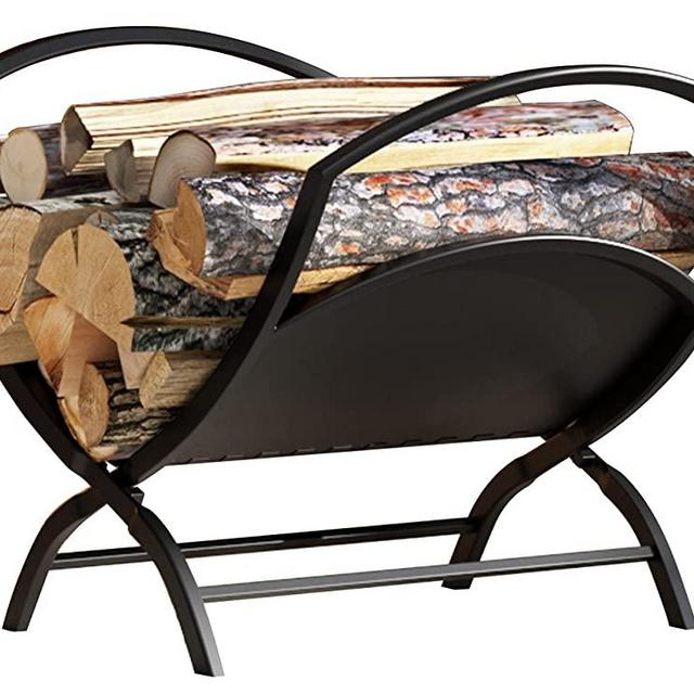 Fire Beauty Fireplace Log Holder Folding Firewood Rack Indoor, Outdoor Firewood Rack,Stacking Rack,Storage Rack for Firewood