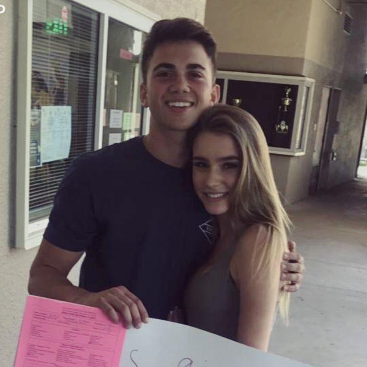 Rudy asked Danielle to his senior prom by calling her into the principal's office...