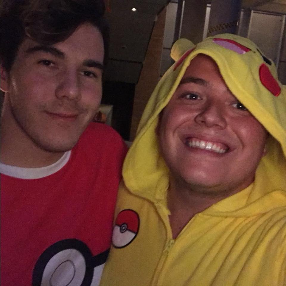 Halloween when he "caught" my heart <3