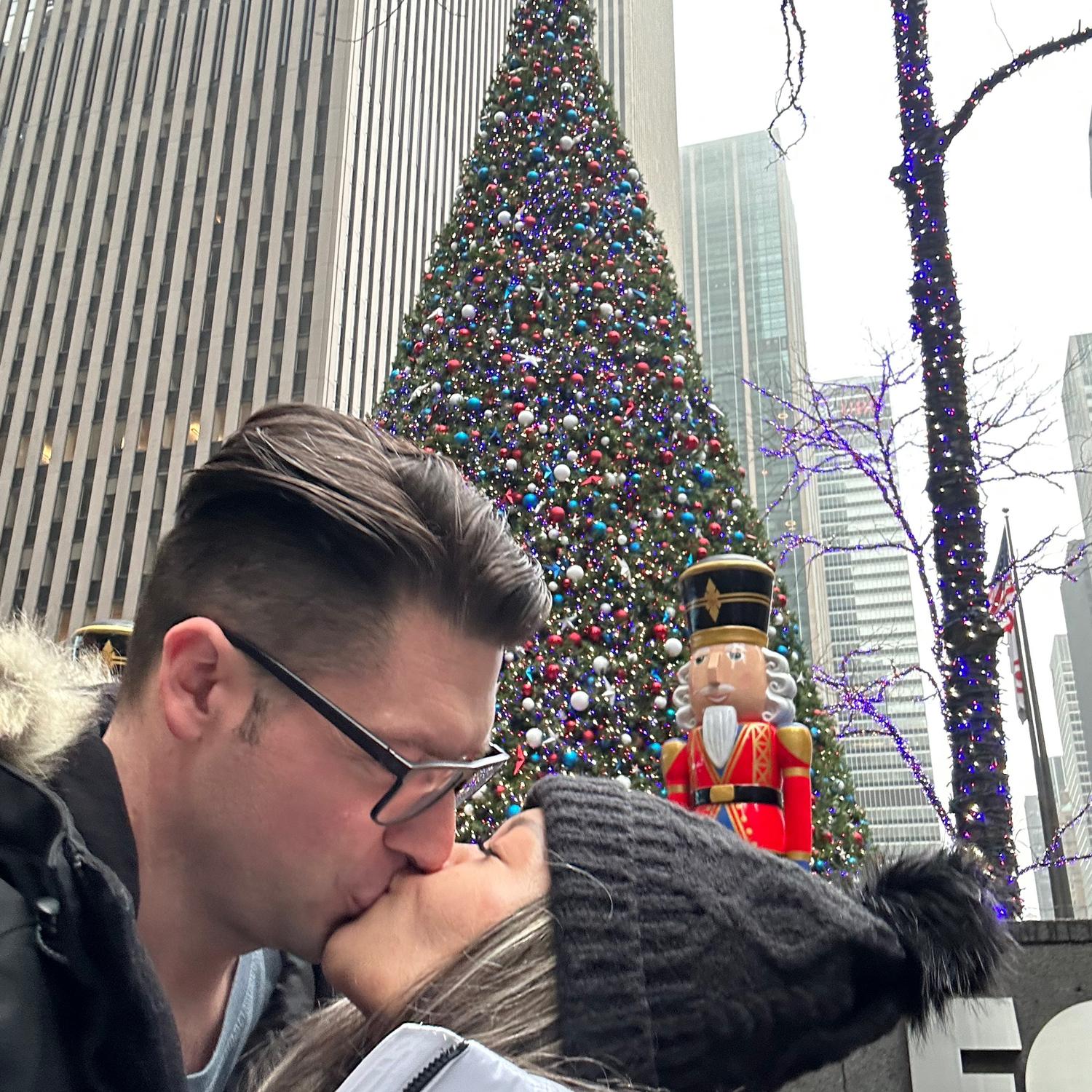 12/31/22-First time flying together to New York on New Year 2023