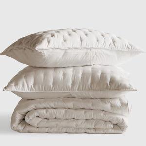 Bamboo Dream Quilt Set - Sand, King/Cal King W Shams