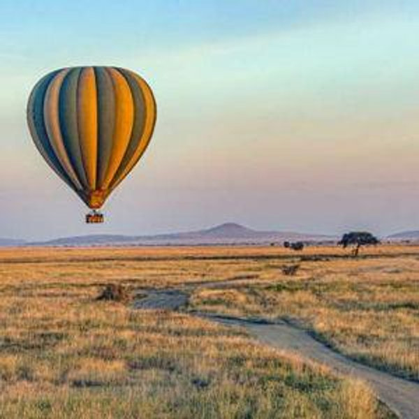 Hot Air Balloon in Africa