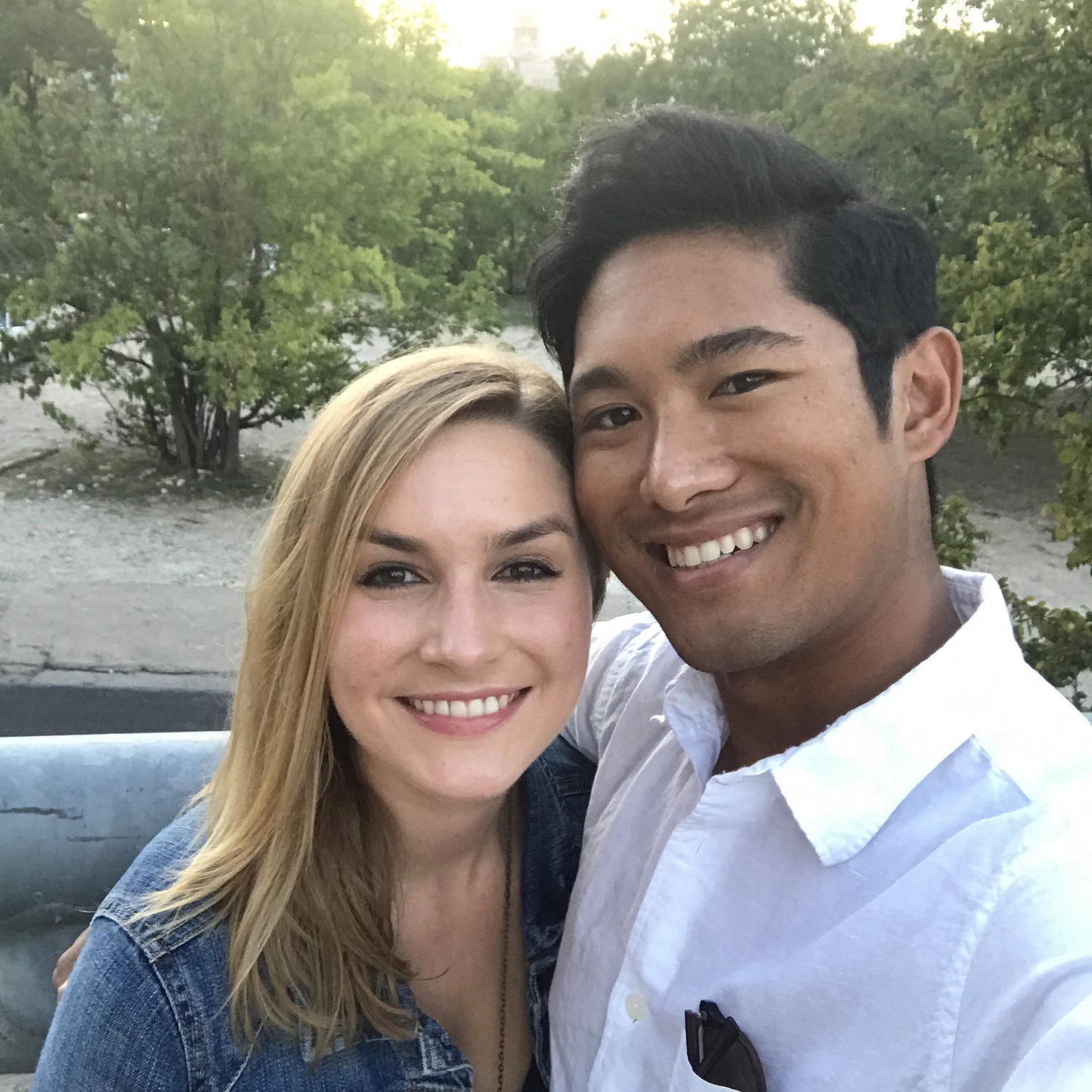 Quick photo before a date night at Old Thousand.