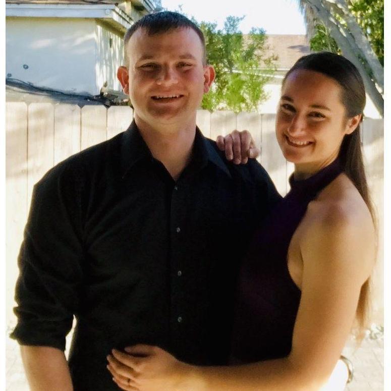 Going out to dinner the first time as an engaged couple, San Diego, June 22, 2019